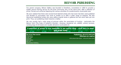 Desktop Screenshot of belvoir-publishing.co.uk